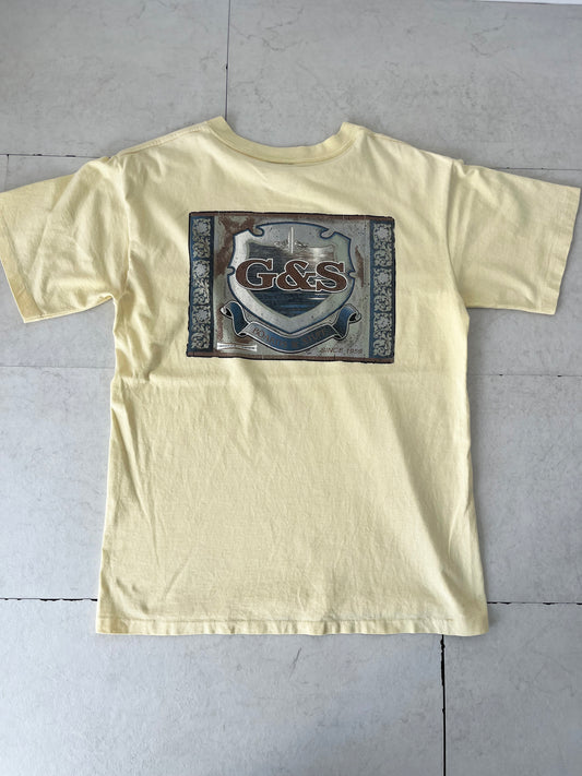 90's Gordon and smith Boards & Stuff T-shirt (men's L)