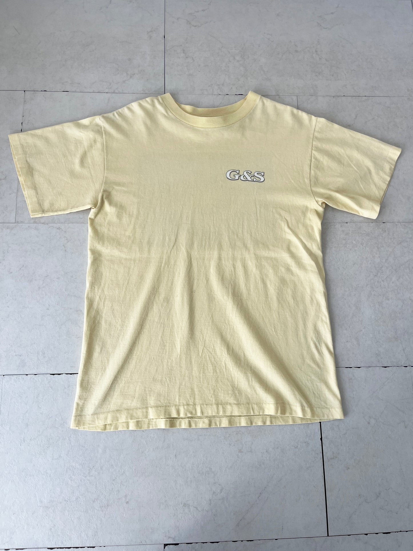 90's Gordon and smith Boards & Stuff T-shirt (men's L)