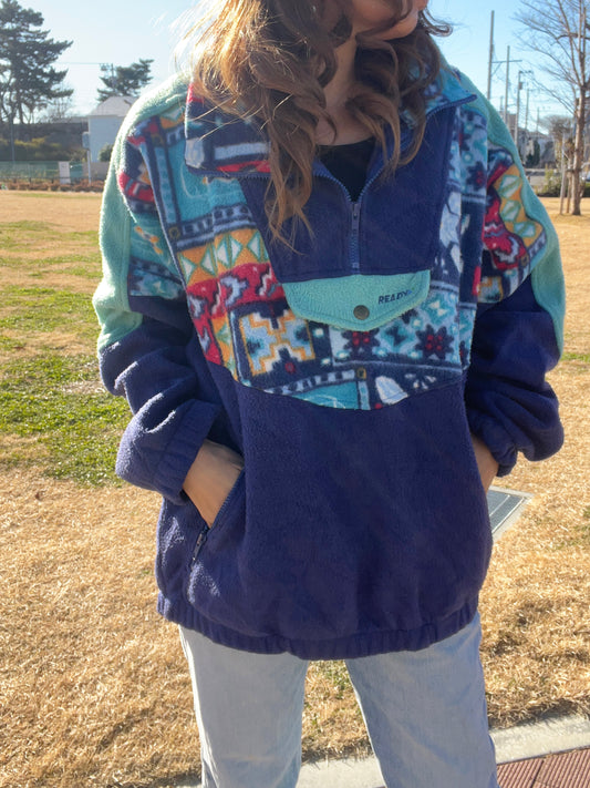 EURO vintage Ready Fleece jacket (men's M相当