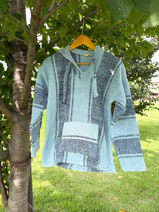 Centro Cobijero Light Blue Baja Hoodie (men's L)