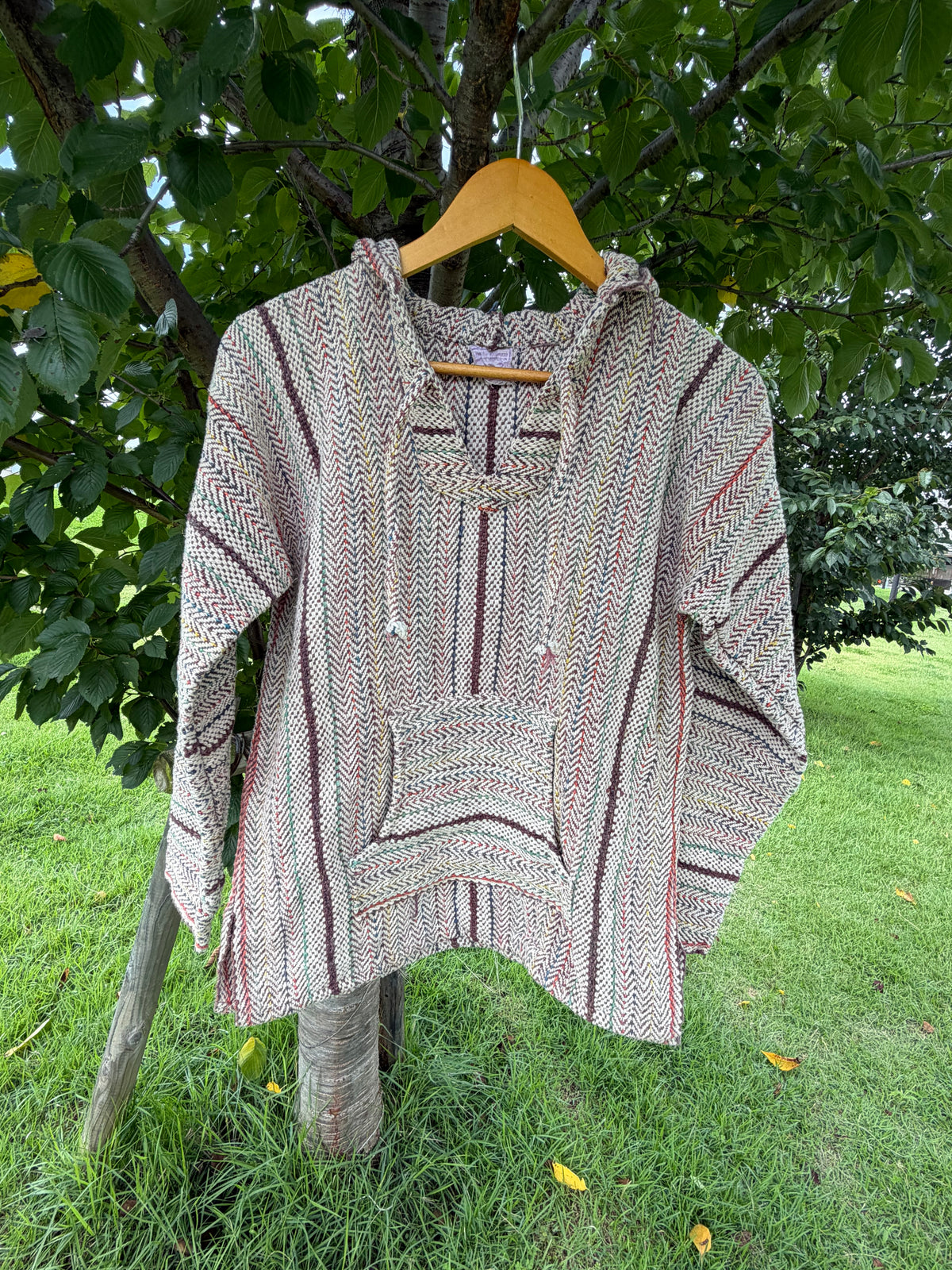 Malti Color Herringbone Baja Hoodie (size women's S)