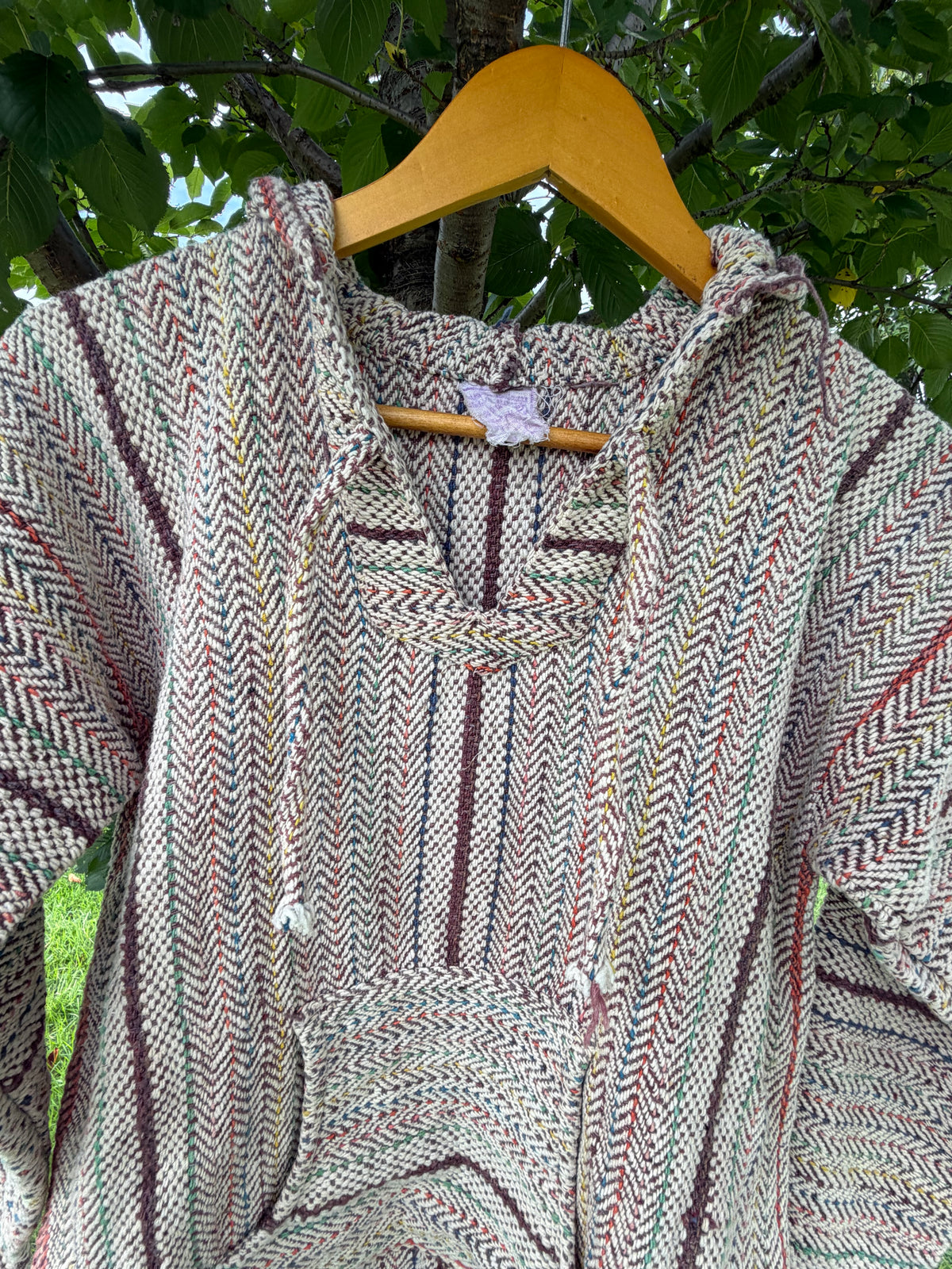 Malti Color Herringbone Baja Hoodie (size women's S)