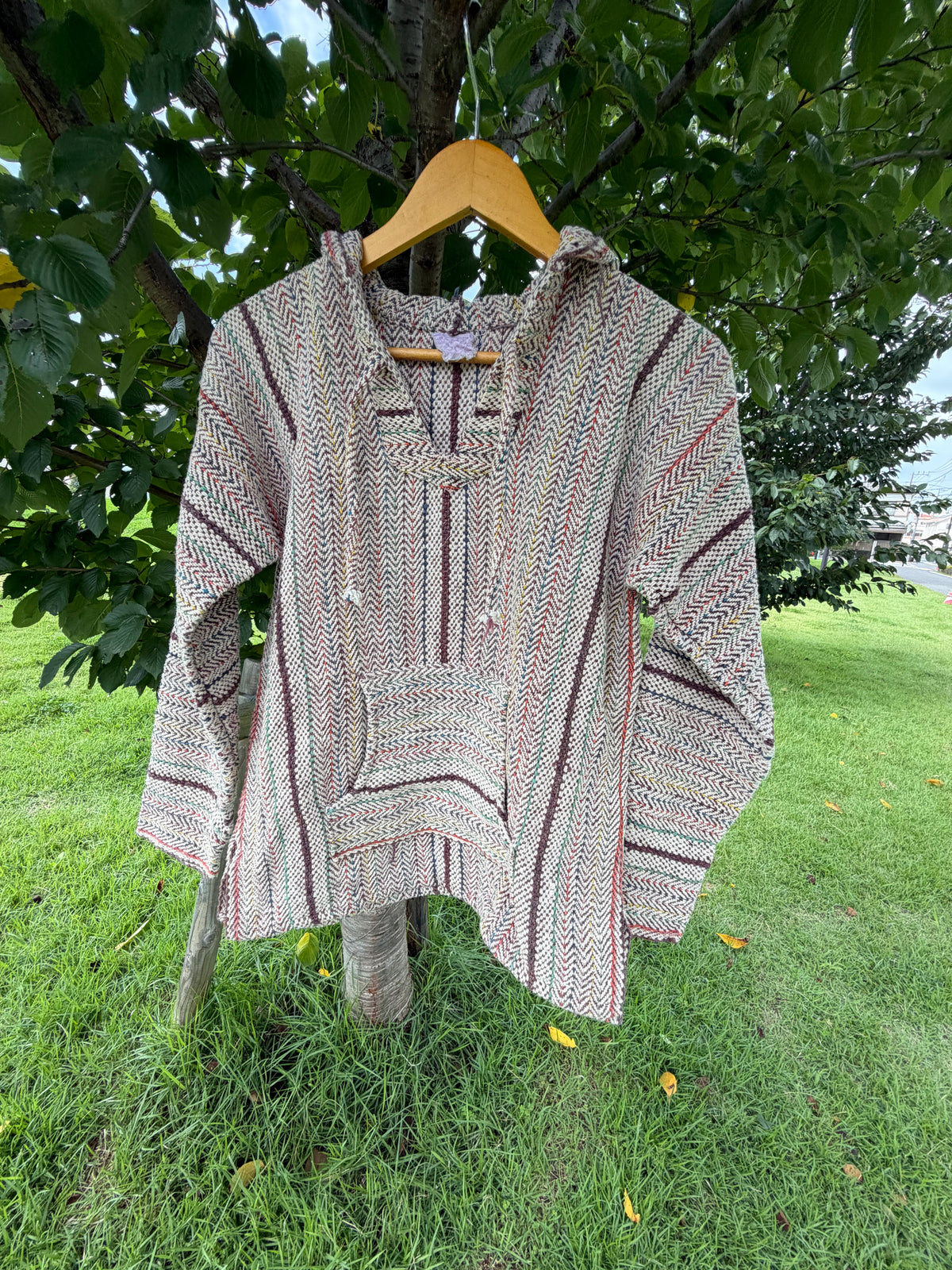 Malti Color Herringbone Baja Hoodie (size women's S)
