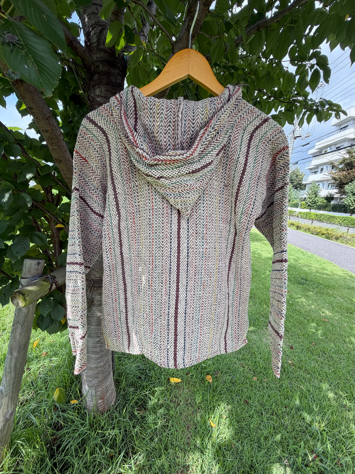 Malti Color Herringbone Baja Hoodie (size women's S)