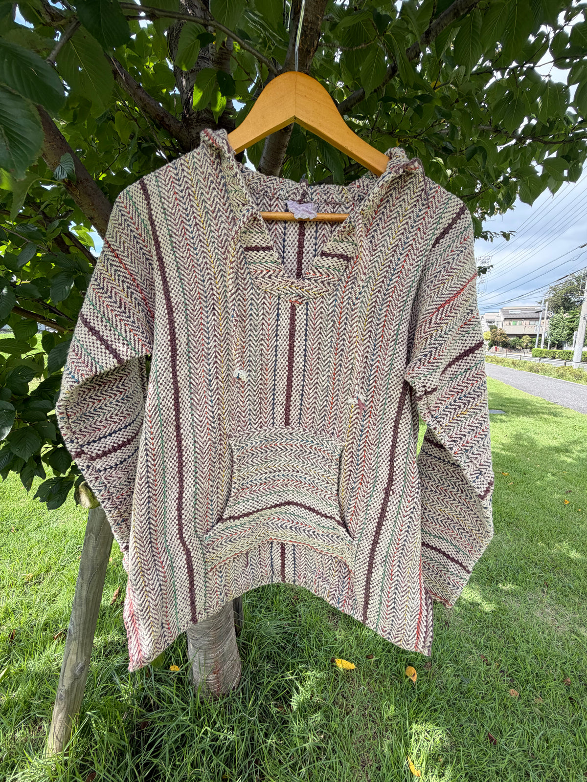 Malti Color Herringbone Baja Hoodie (size women's S)