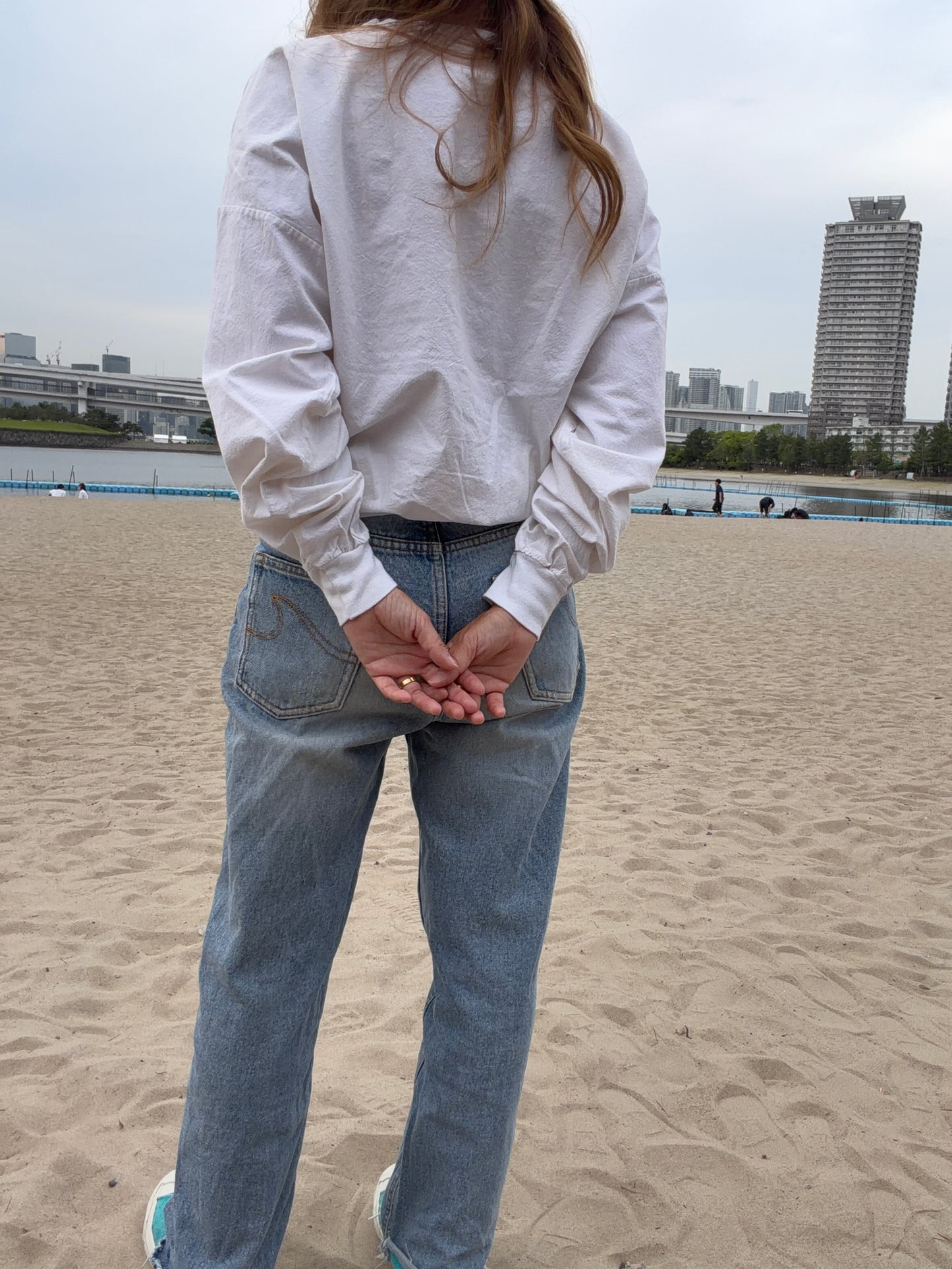 80's Chery Davis Beach Shirt size M