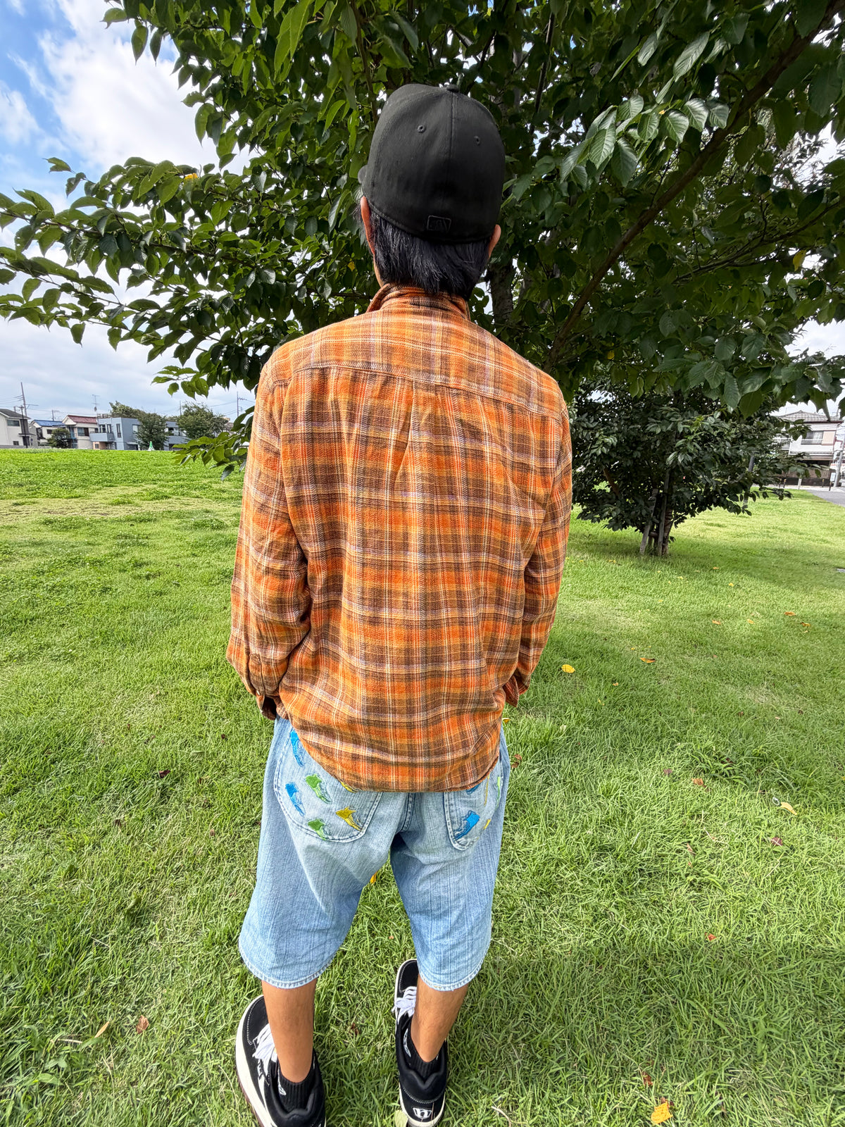 90's Duke Haband Western shirt (men's L相当)