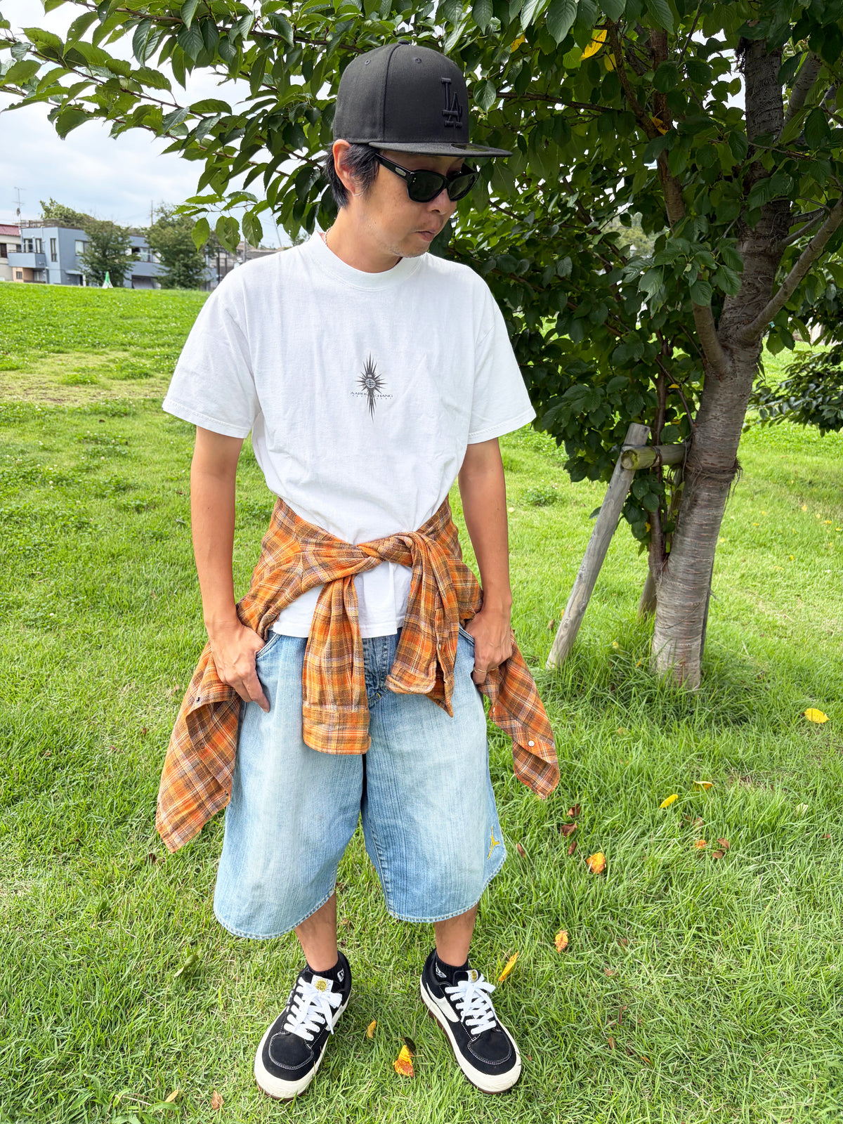 90's Duke Haband Western shirt (men's L相当)
