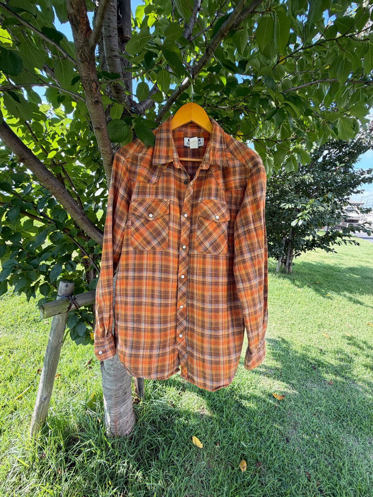 90's Duke Haband Western shirt (men's L相当)