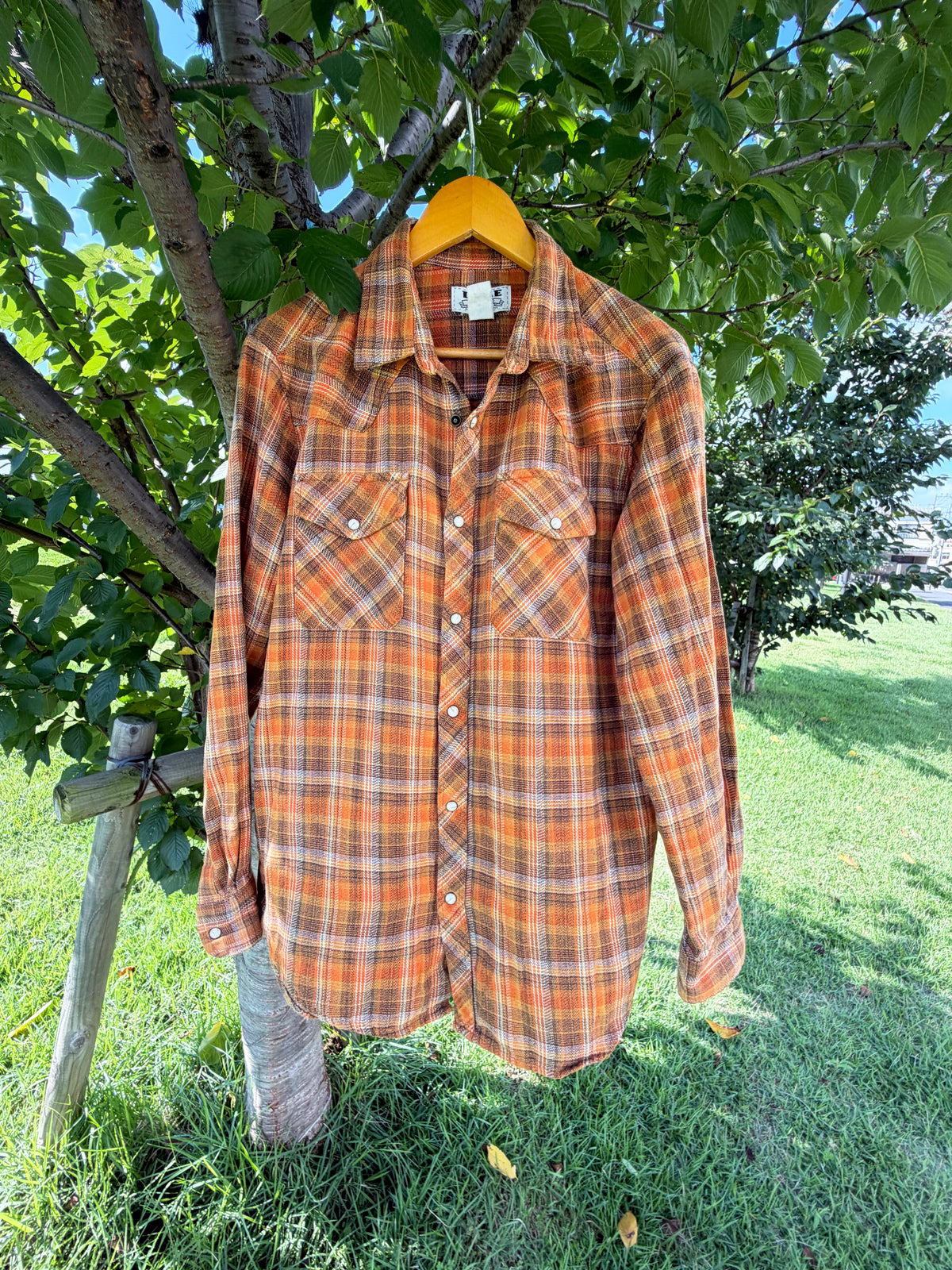 90's Duke Haband Western shirt (men's L相当)