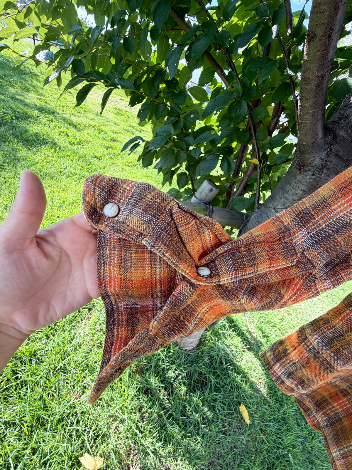 90's Duke Haband Western shirt (men's L相当)