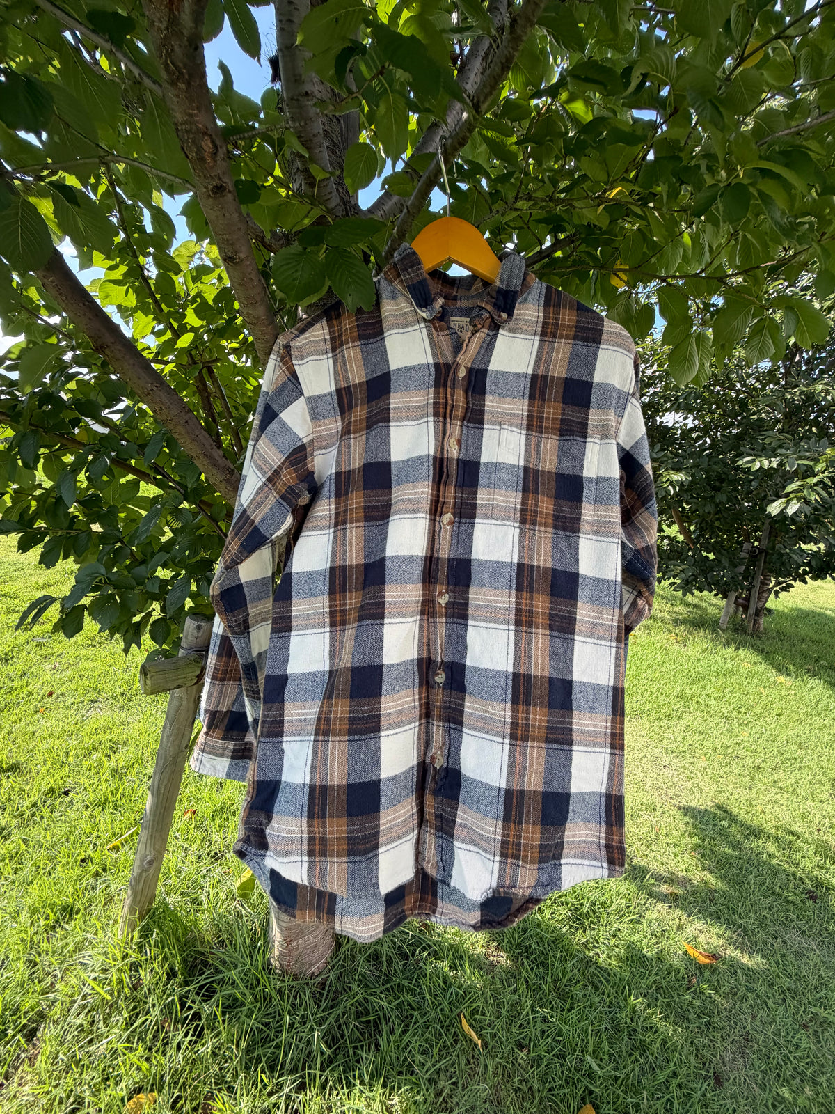 Red Head Light Flannel Shirt (men's M)