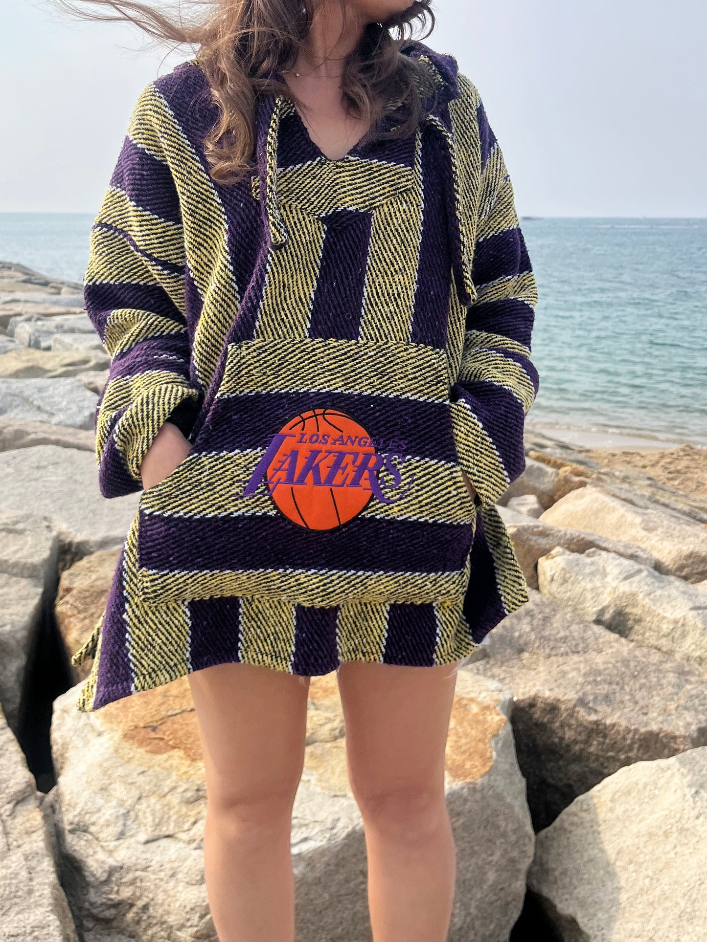 Los angels Lakers Bootleg Baja Hoodie (men's L)