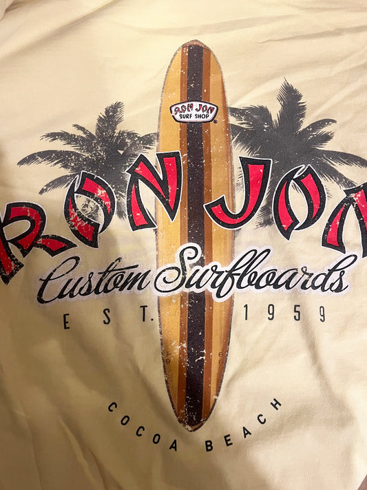 00's Ronjon Surf Shop Custom Surf Boards Cocoa Beach Long Sleeve T-shirt (men's S相当 )