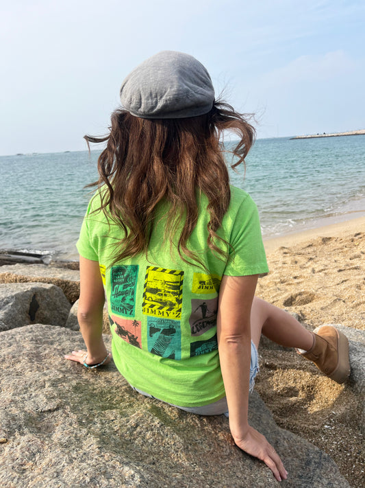 80's JIMMY'S PRINT TEE (size XL)