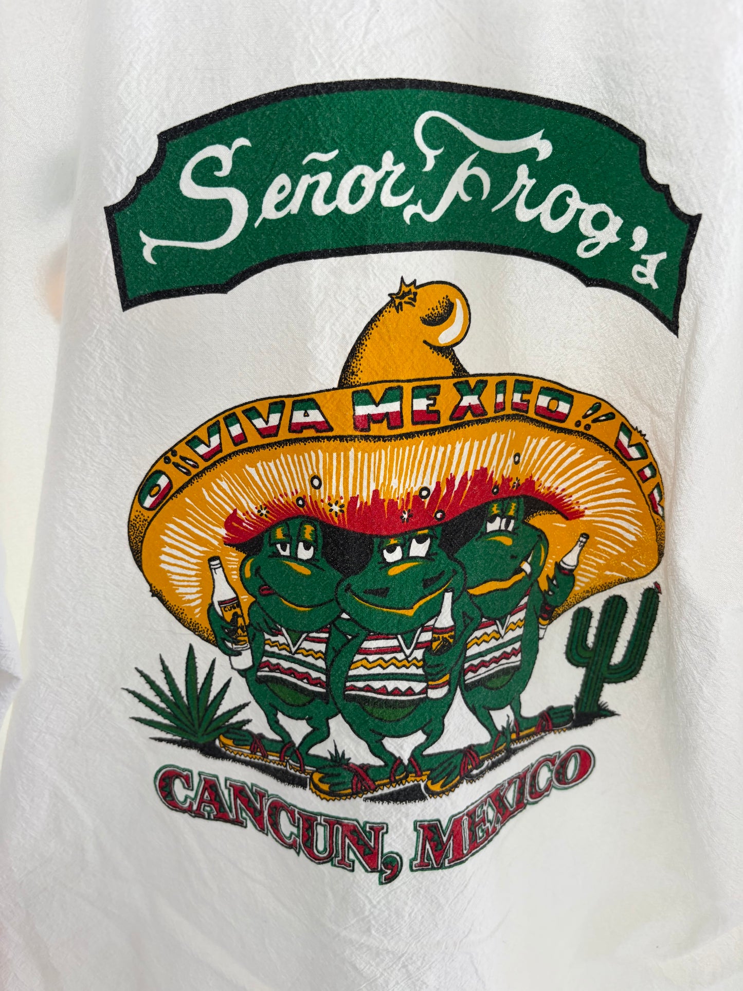 Senor Frog's Cotton Beach Hoodie (men's M)