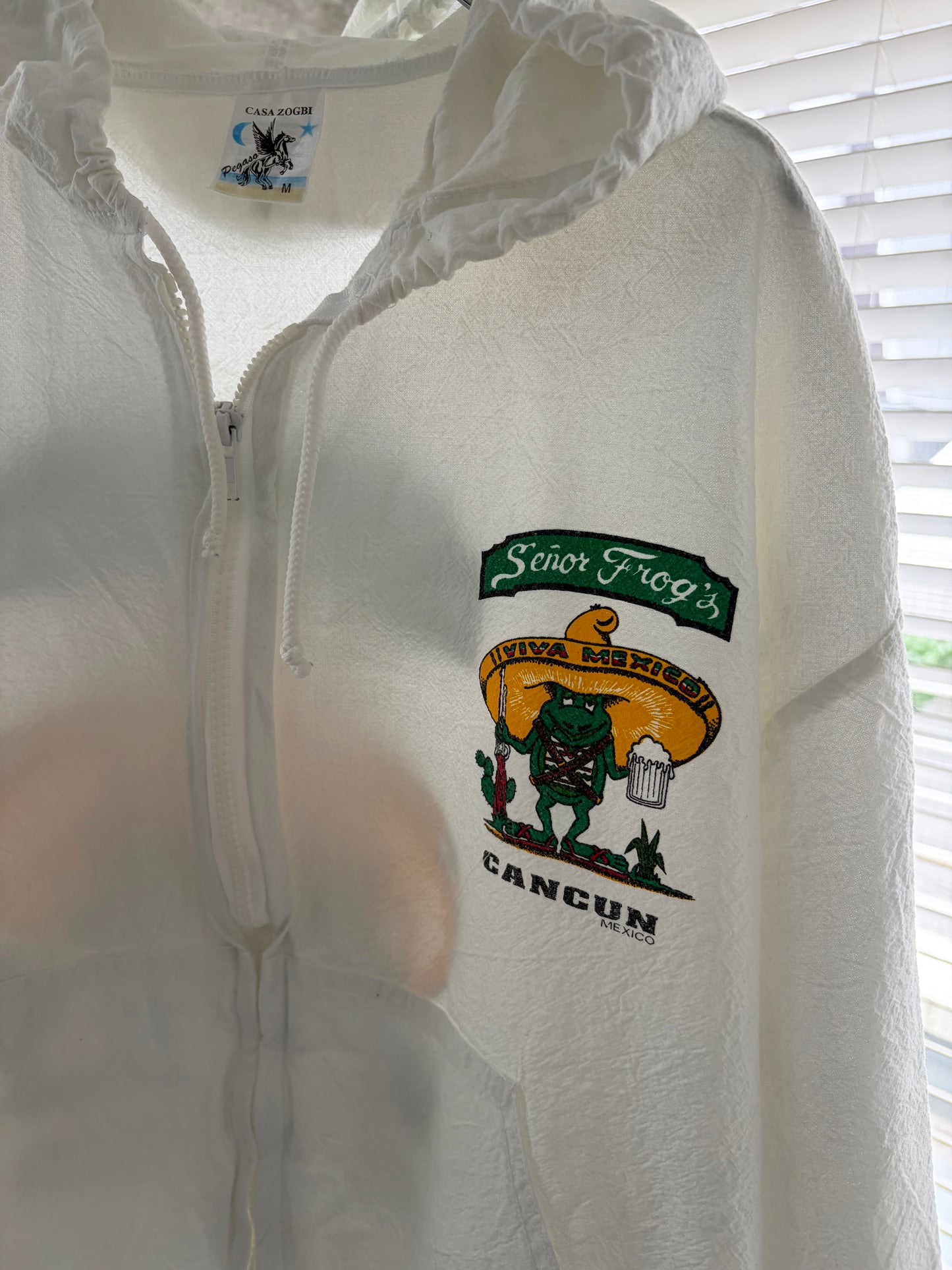 Senor Frog's Cotton Beach Hoodie (men's M)