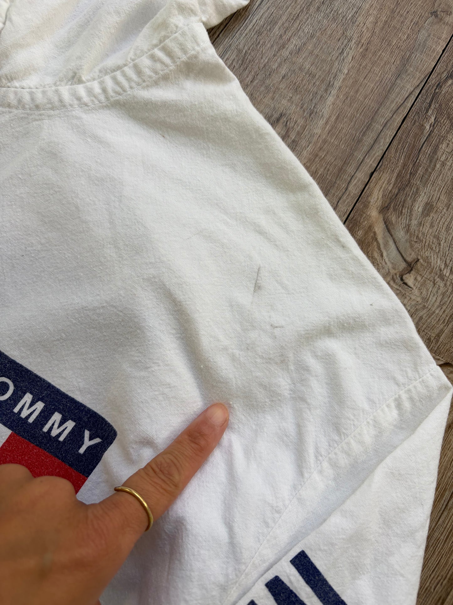 Tommy Hilfiger CABO SAN LUCAS MEXICO Cotton Beach Hoodie（men's M相当）※汚れあり