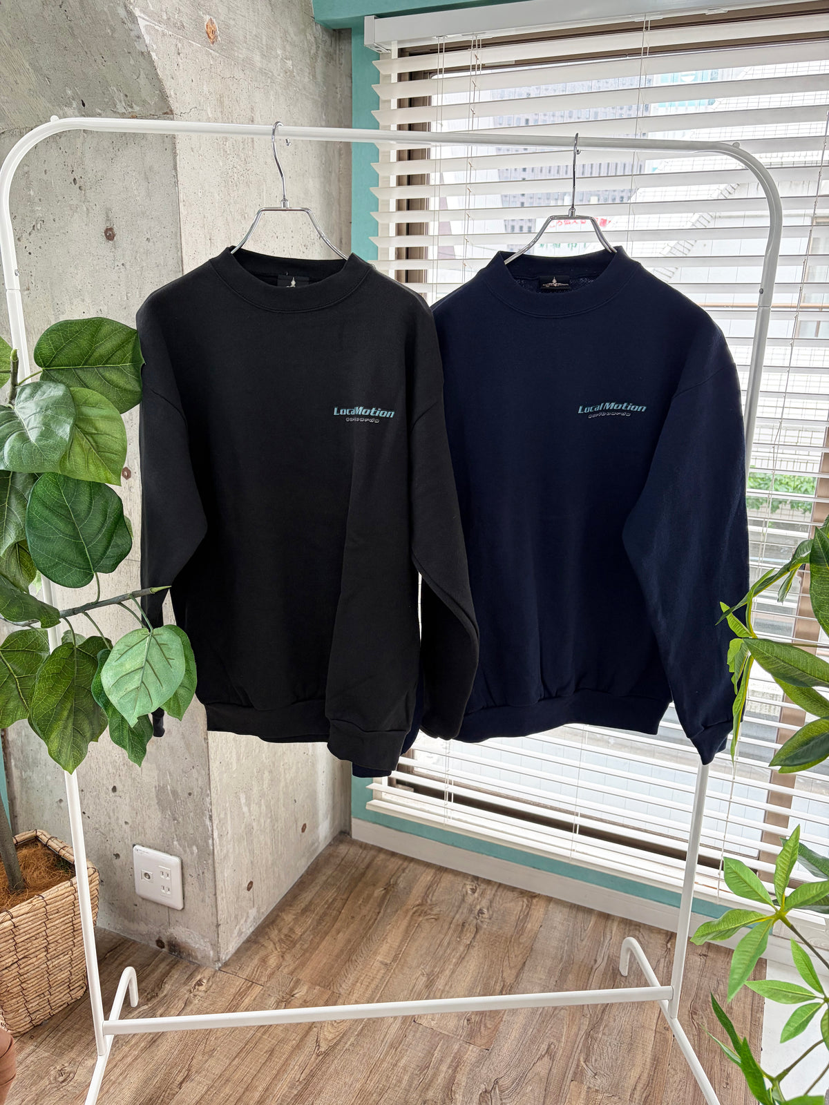 【Legend Surf Colleciton】90's Local Motion Surf Boards Sweat Shirts Made in USA Black Color size M