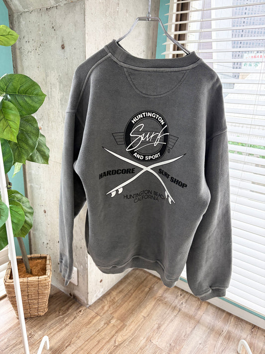 【Legend Surf Collection】90's Huntington Surf and Sports sweat shirts size M
