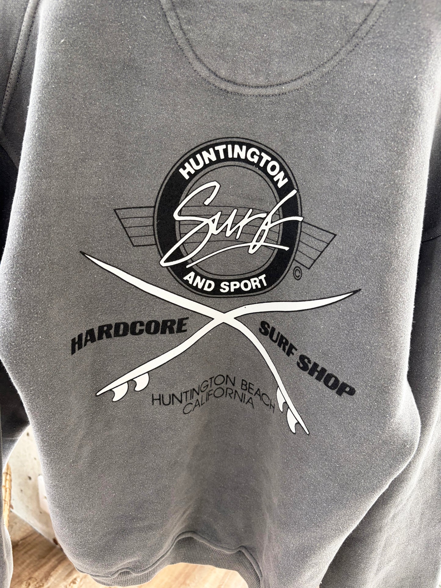 【Legend Surf Collection】90's Huntington Surf and Sports sweat shirts size M