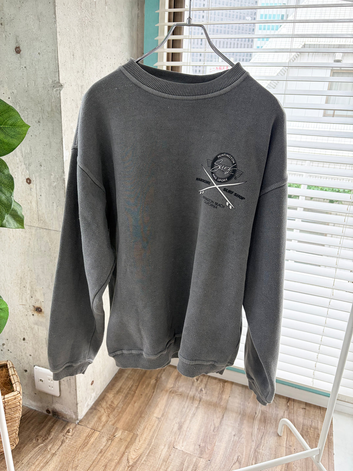 【Legend Surf Collection】90's Huntington Surf and Sports sweat shirts size M