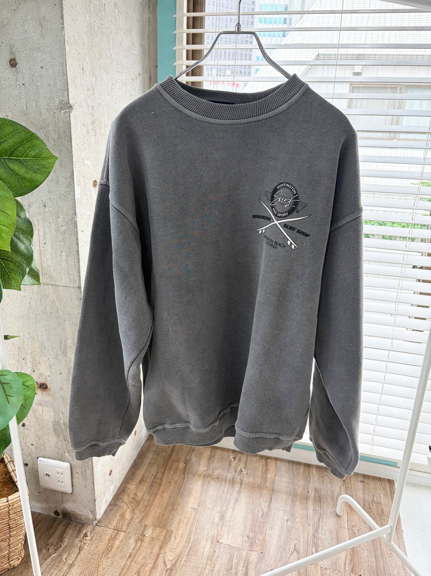 【Legend Surf Collection】90's Huntington Surf and Sports sweat shirts size M