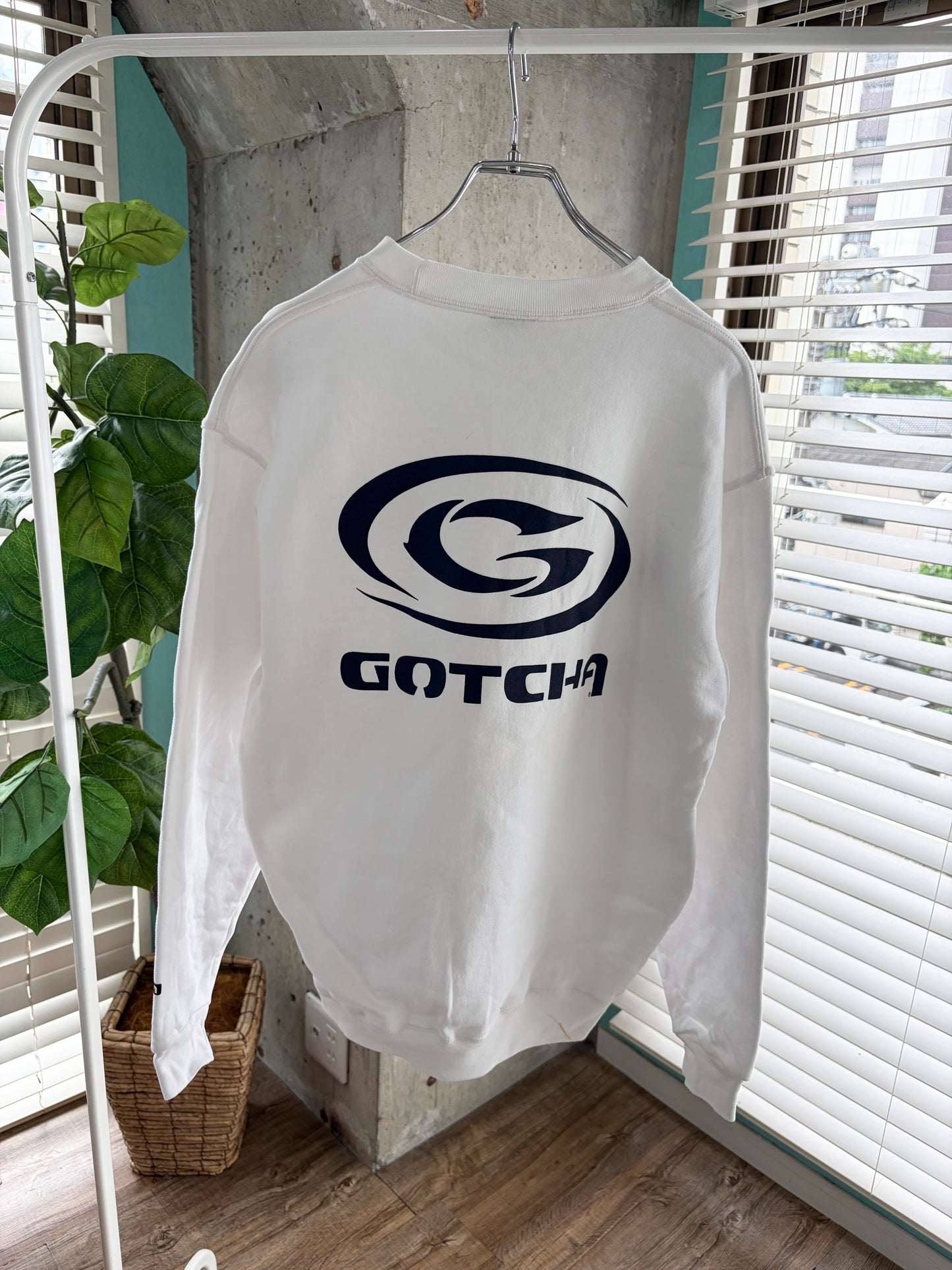 【Legend Surf Colleciton】90's GOTCHA Logo Sweat Shirts made in JAPAN size L