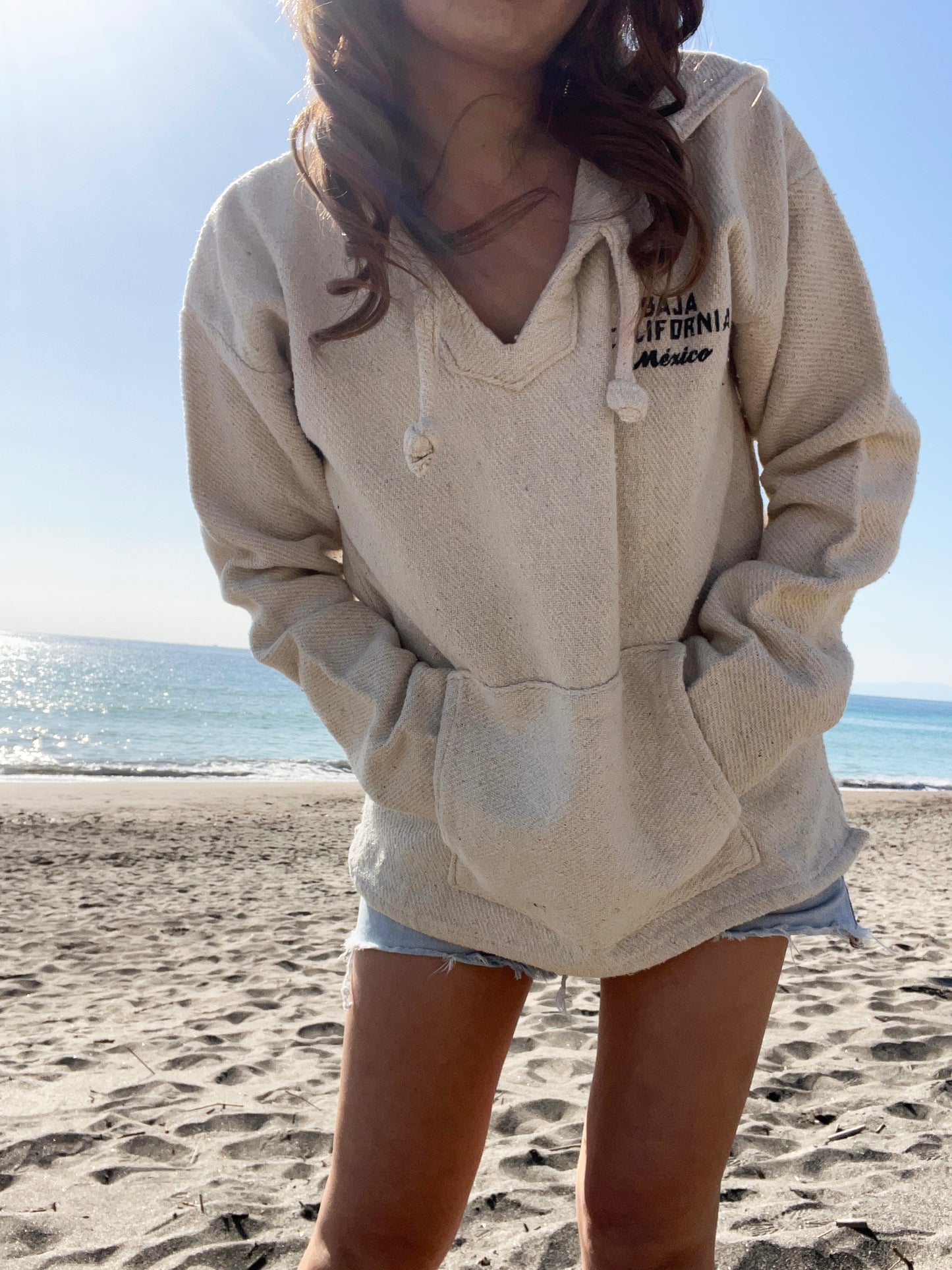 Maui and sons Baja Hoodie (women's L)