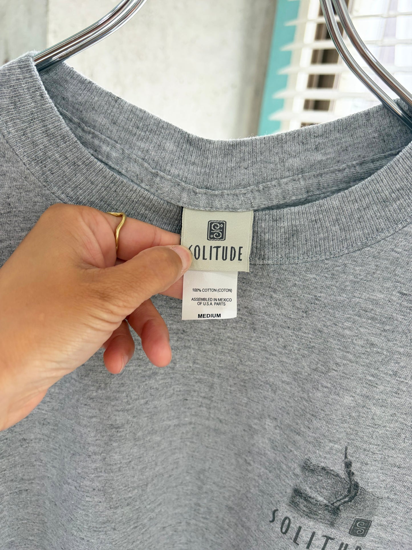 【Solitude】00's Y2K surf the waterman series Debit Nuuhiwa gray T-shirt