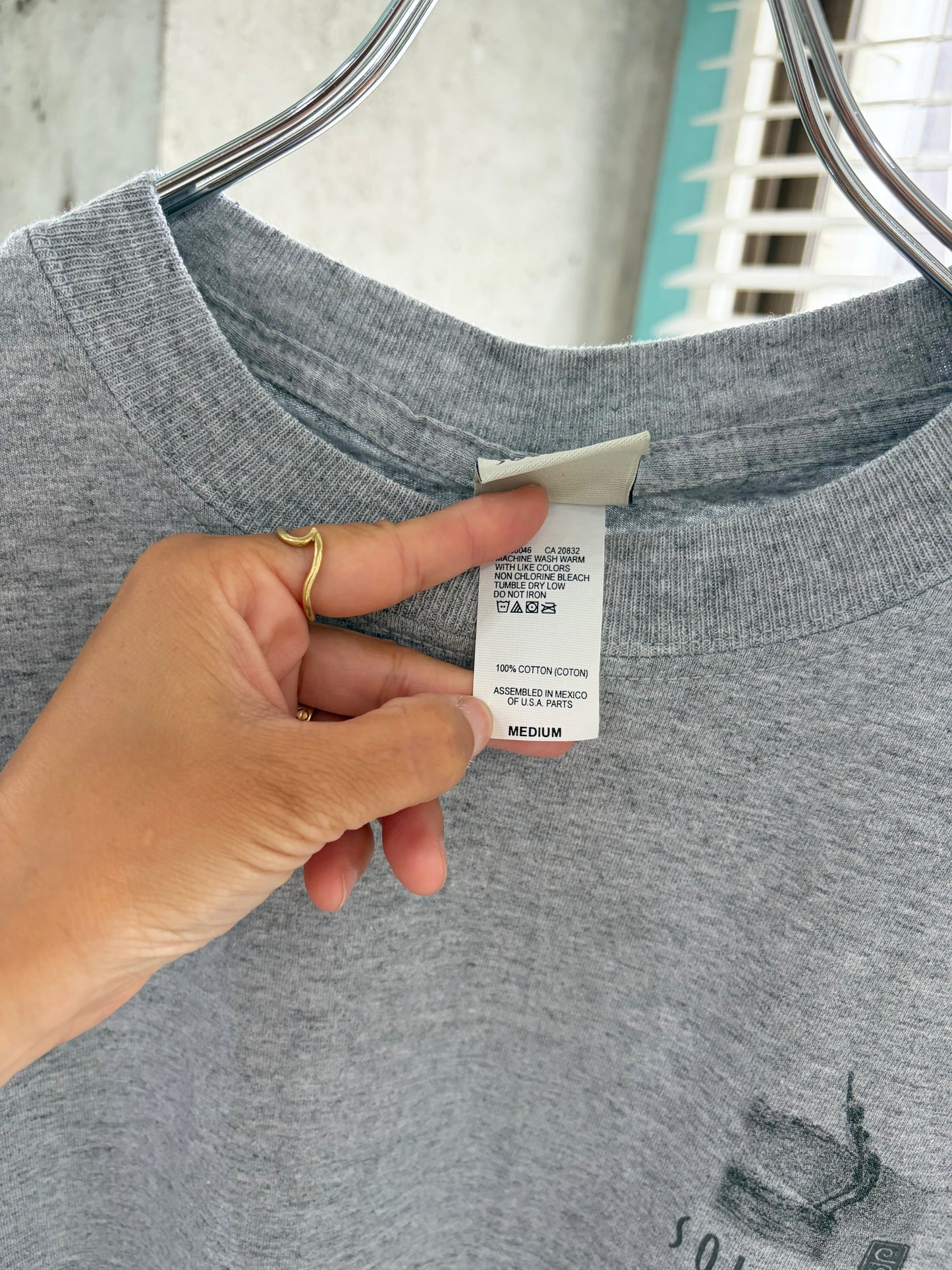 【Solitude】00's Y2K surf the waterman series Debit Nuuhiwa gray T-shirt