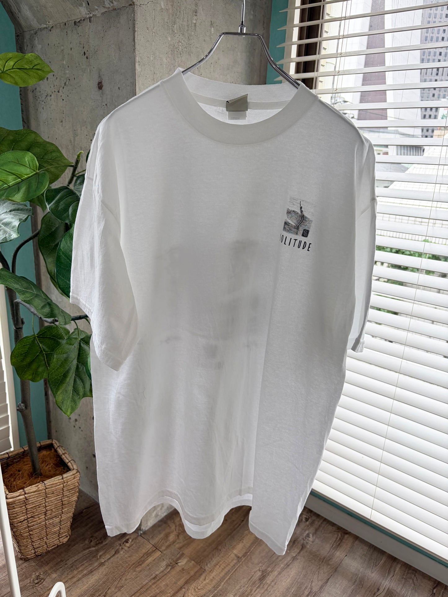 【Solitude】00's the waterman series Debit Nuuhiwa White T-shirt