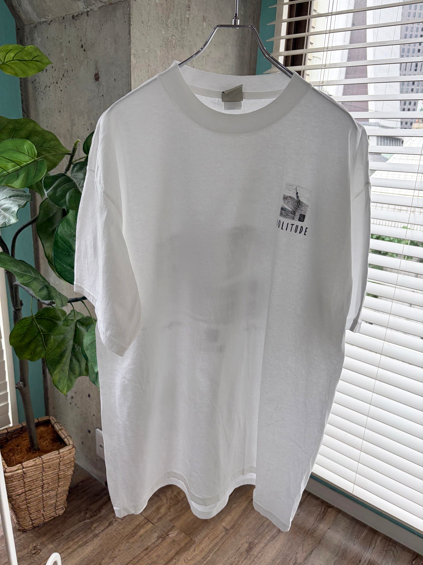 【Solitude】00's the waterman series Debit Nuuhiwa White T-shirt