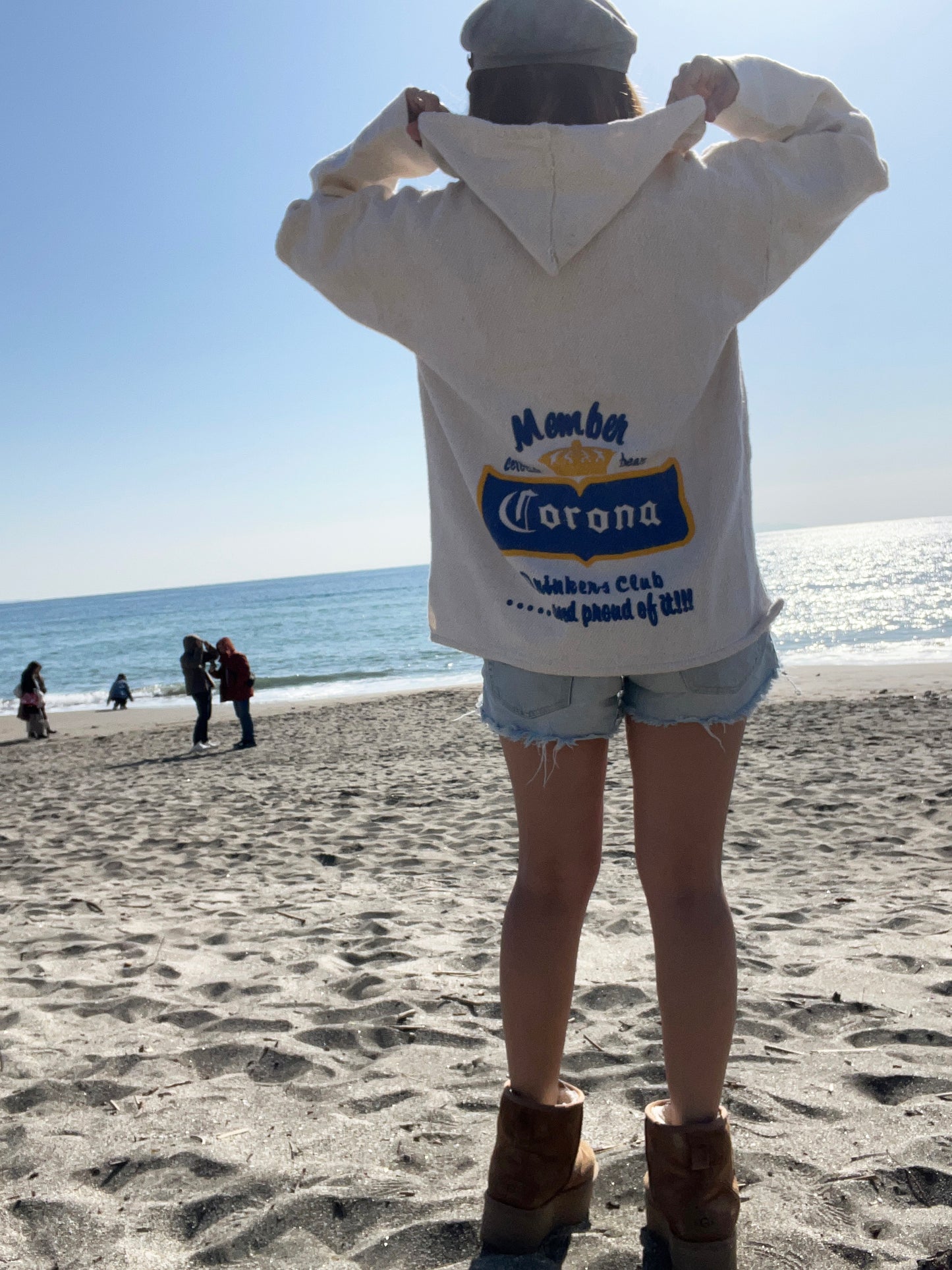 Corona Beer Baja Hoodie (women's L相当)
