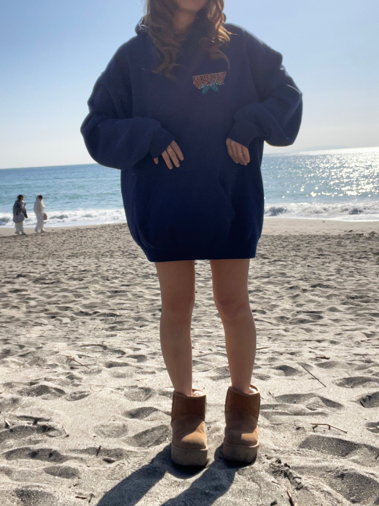 90's Surf sweat totally surf Hoodie(men's XL相当)