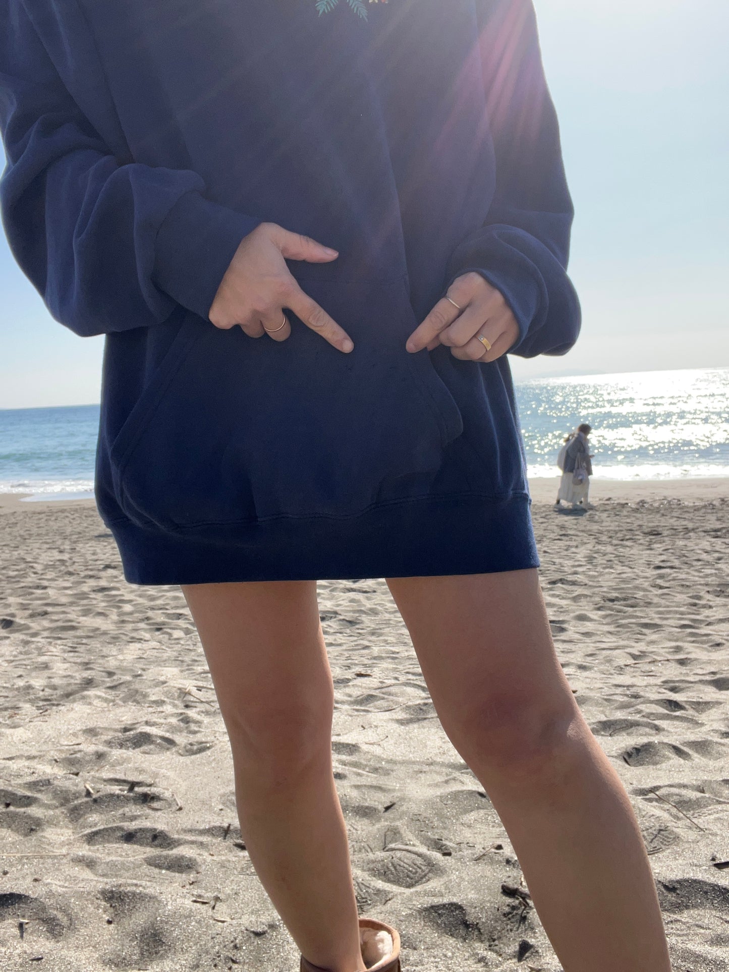 90's Surf sweat totally surf Hoodie(men's XL相当)