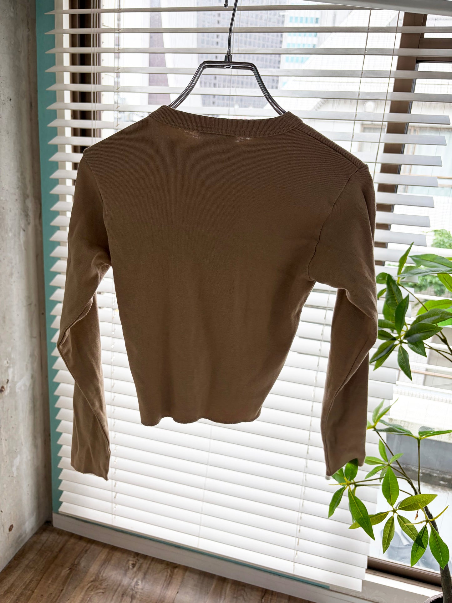 Dead Stock onewash Rainbow Rock Long Sleeve Top beiju (onensize)