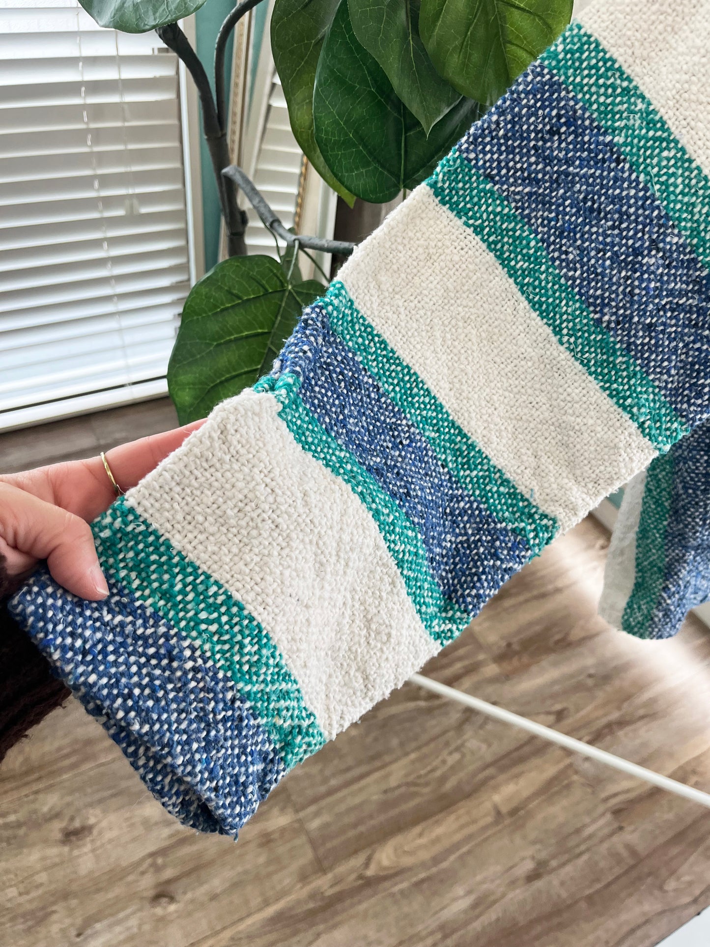 Senor Lopez White Baja Hoodie mexican parka (size L)