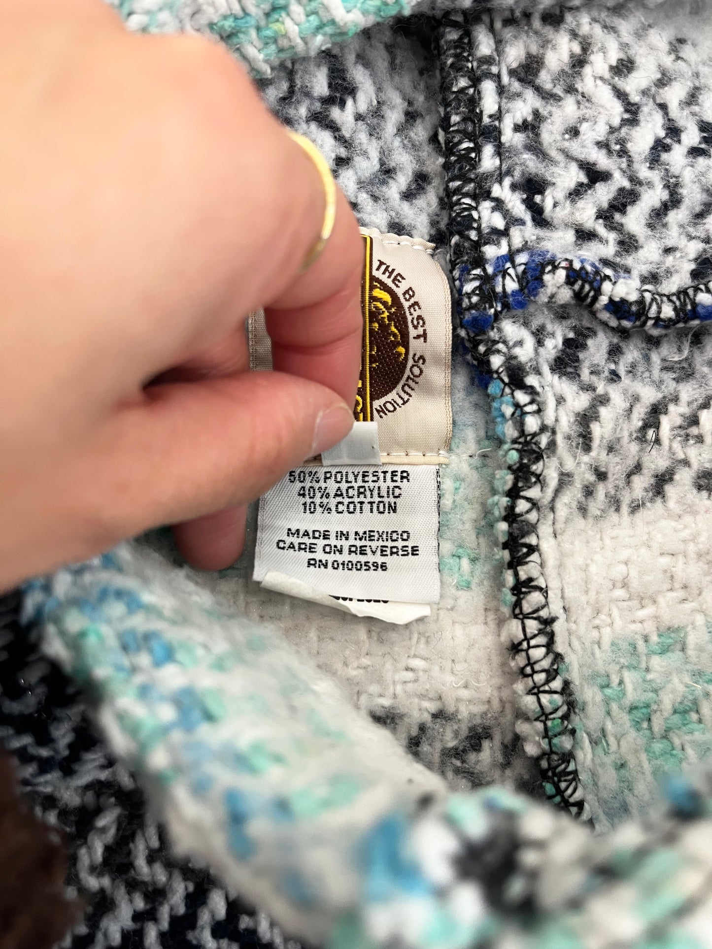 Earth Ragz Baja Hoodie white (size L)