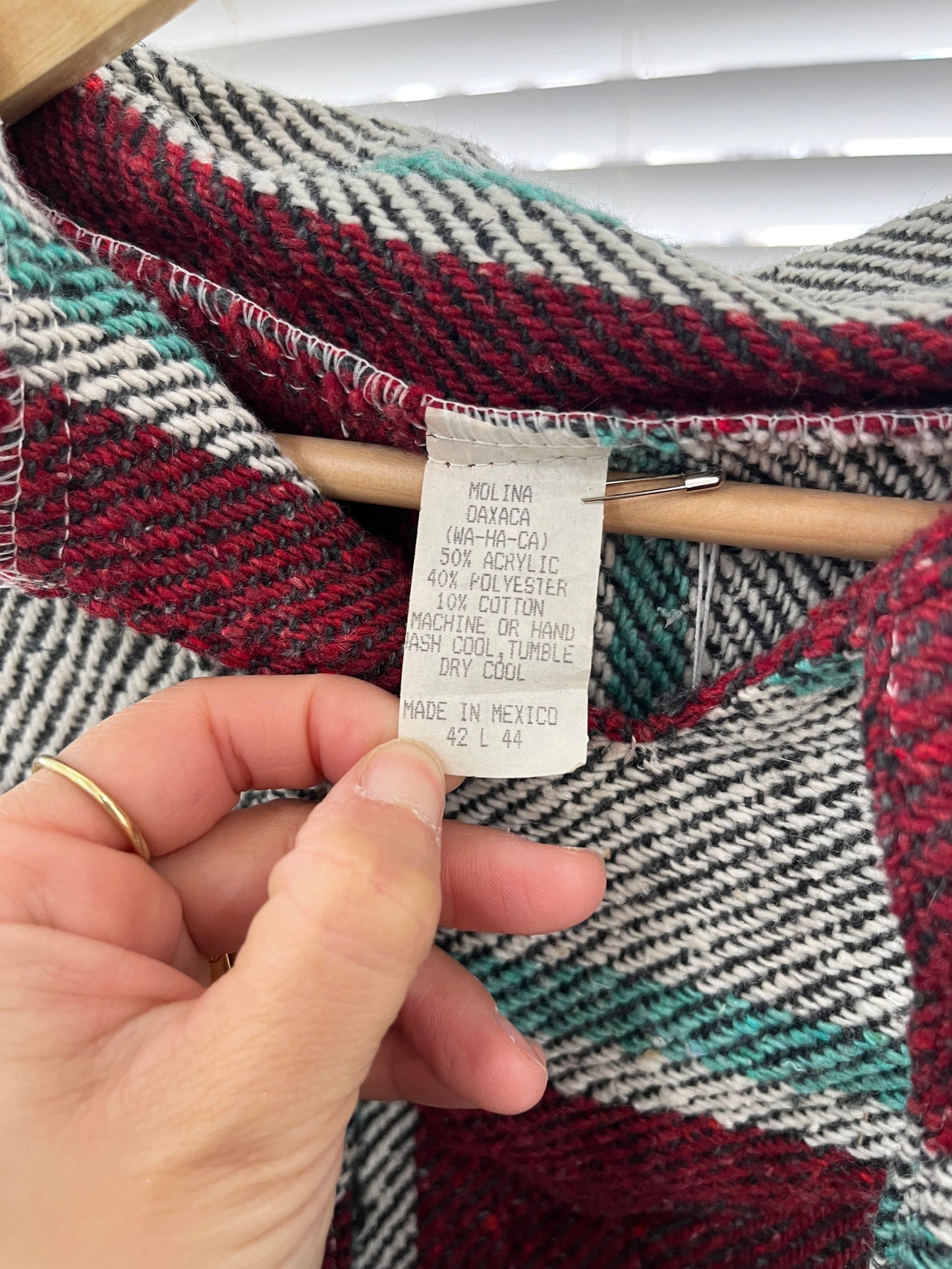 MOLINA Russet pattern Baja Hoodie (size L)