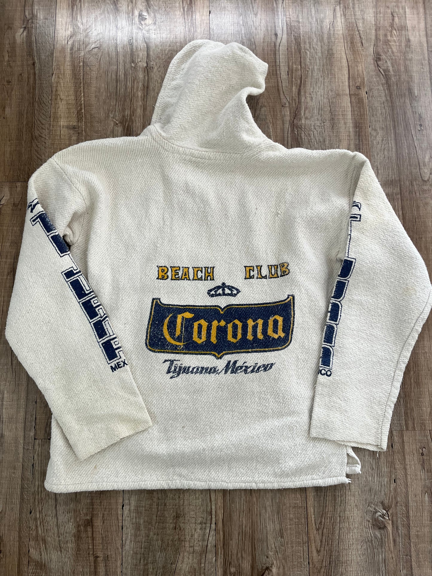 Beach Club Corona Beer Baja Hoodie (men's S-M相当)