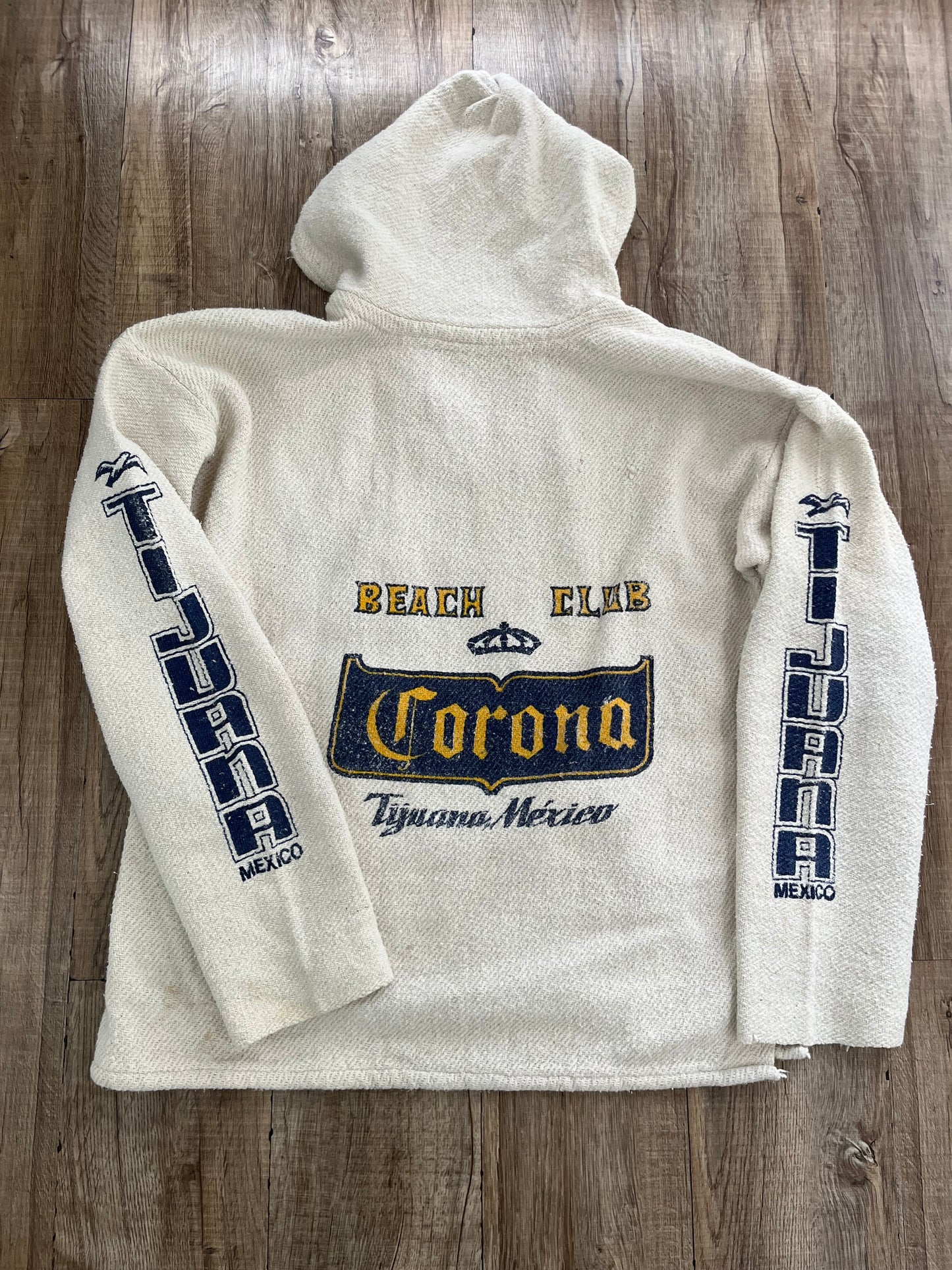 Beach Club Corona Beer Baja Hoodie (men's S-M相当)
