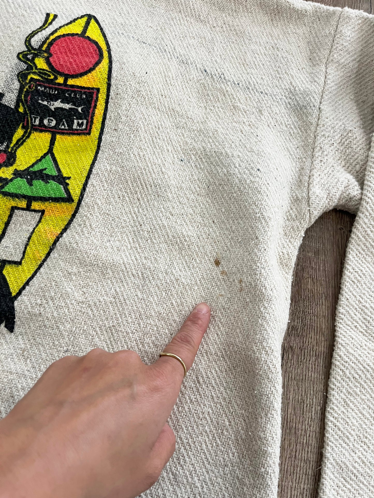 Maui and sons Baja Hoodie (women's L)