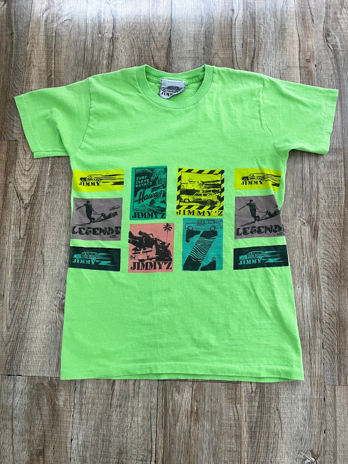 80's JIMMY'S PRINT TEE (size XL)