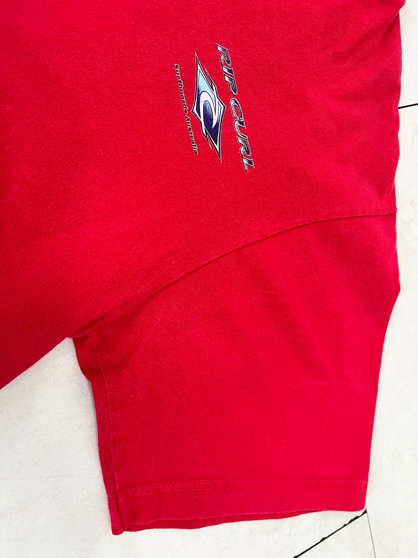 00's Ripcurl Surf Board Australia Print Tee men's L相当