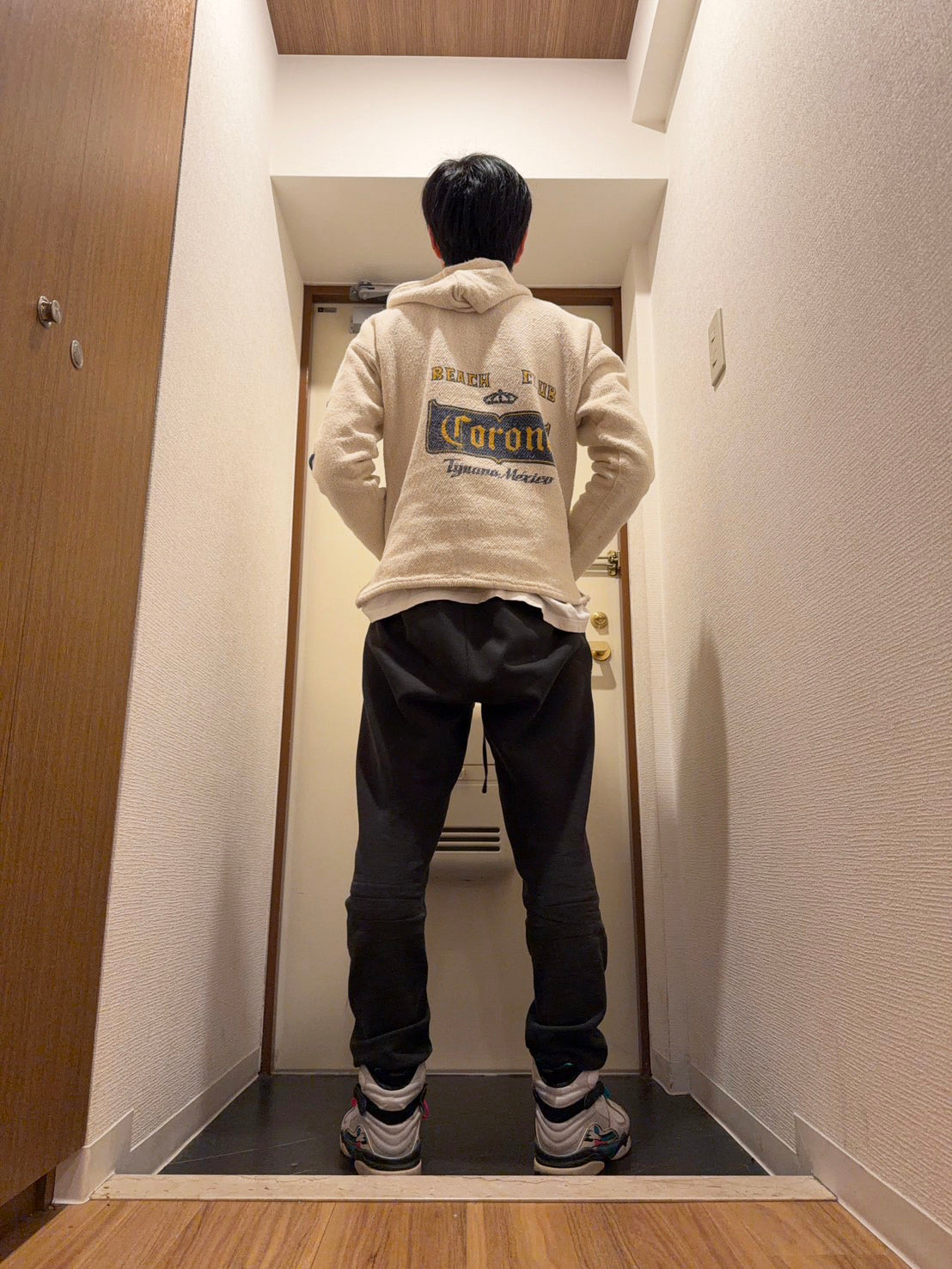 Beach Club Corona Beer Baja Hoodie (men's S-M相当)