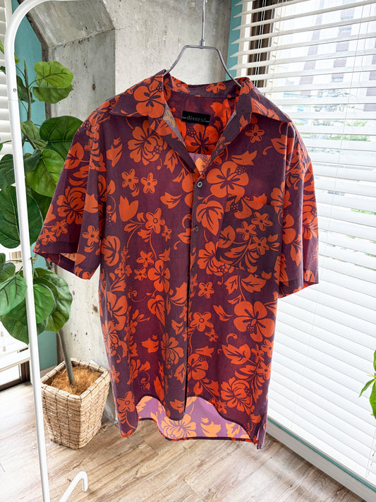 diversi Hawaiian shirt men's  L相当