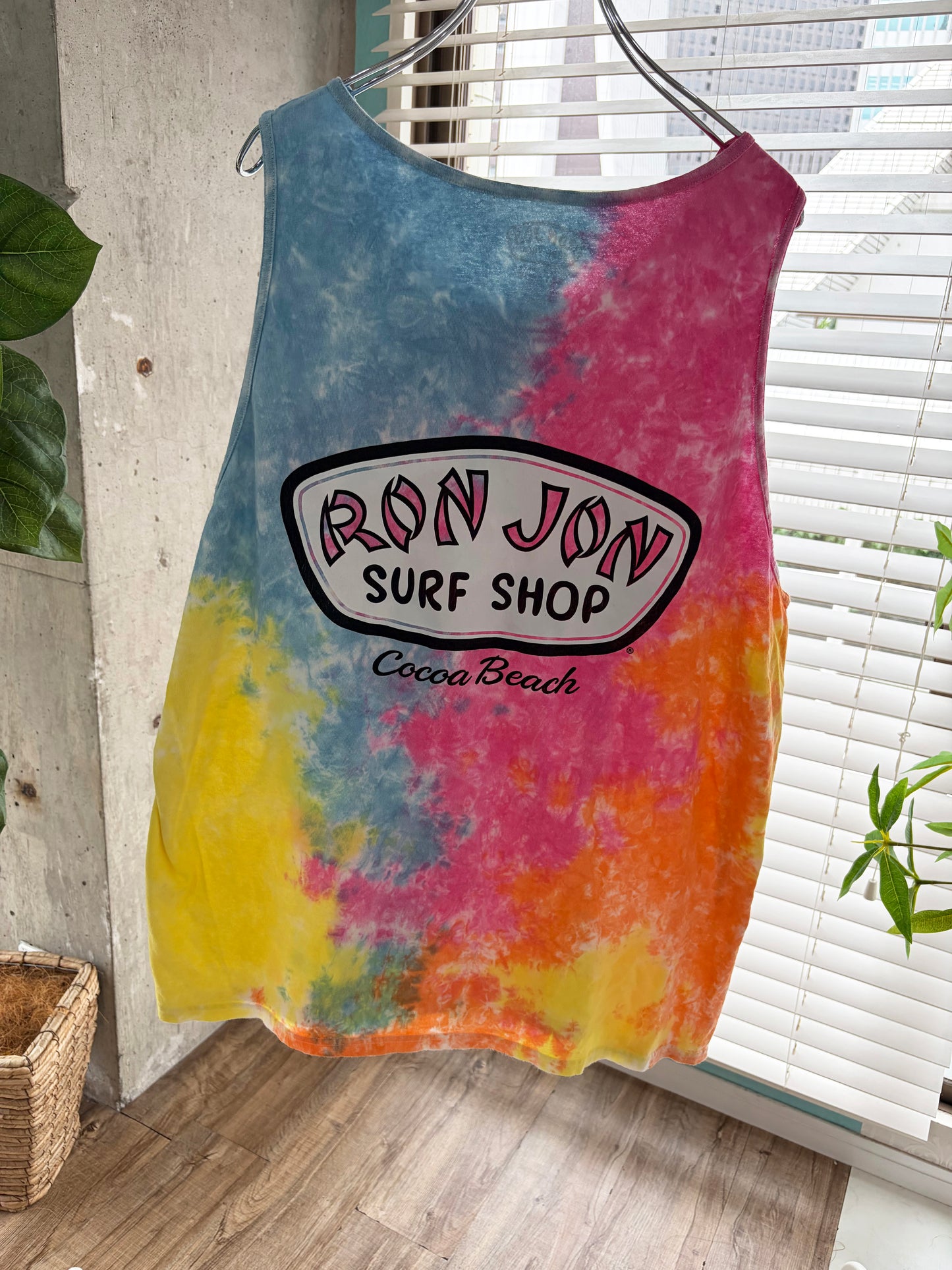 RONJON SURF SHOP Tai-dye TankTop size 2XL