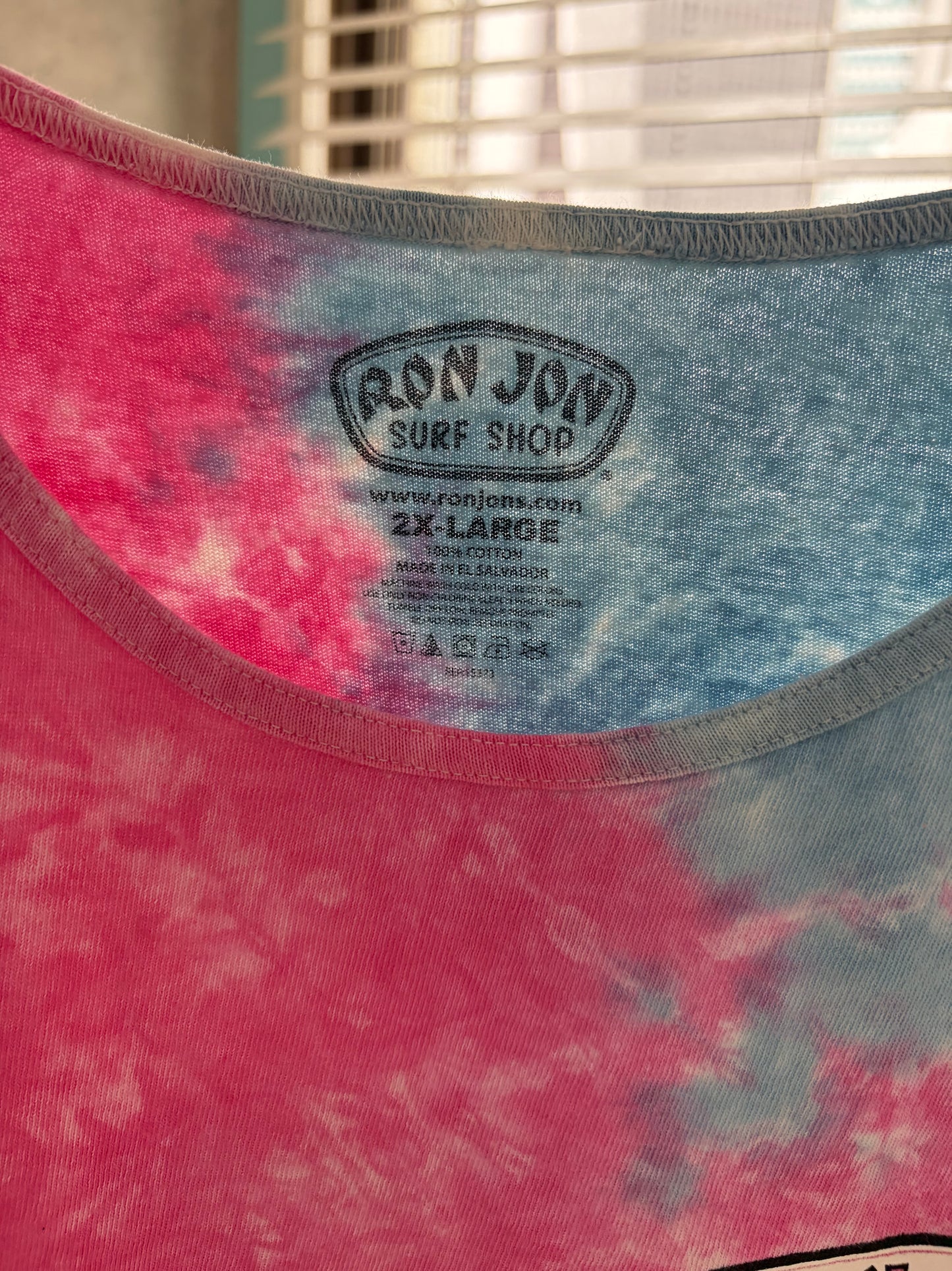 RONJON SURF SHOP Tai-dye TankTop size 2XL