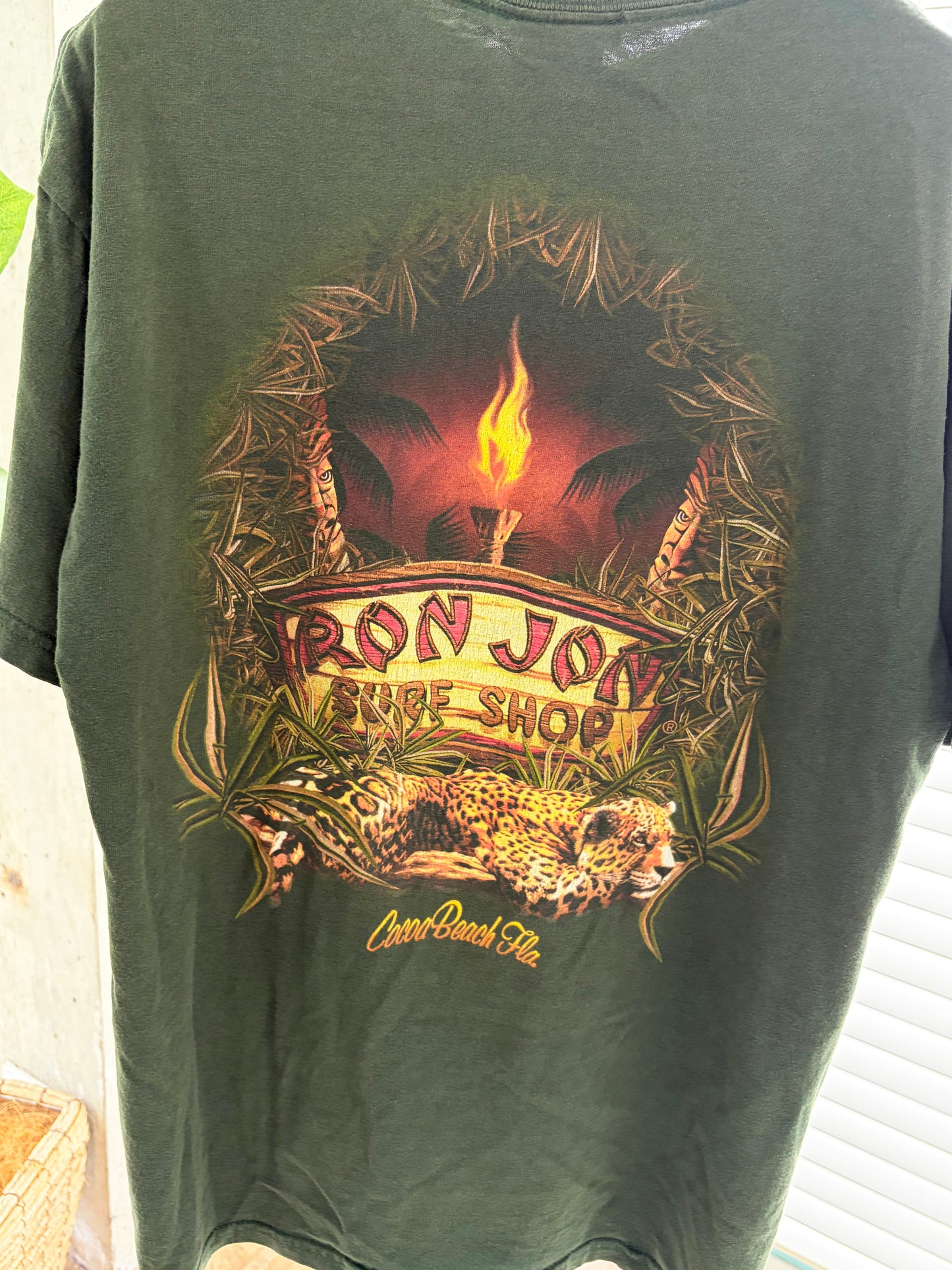00's Ronjon Surf Shop Cocoa Beach fla tee size M